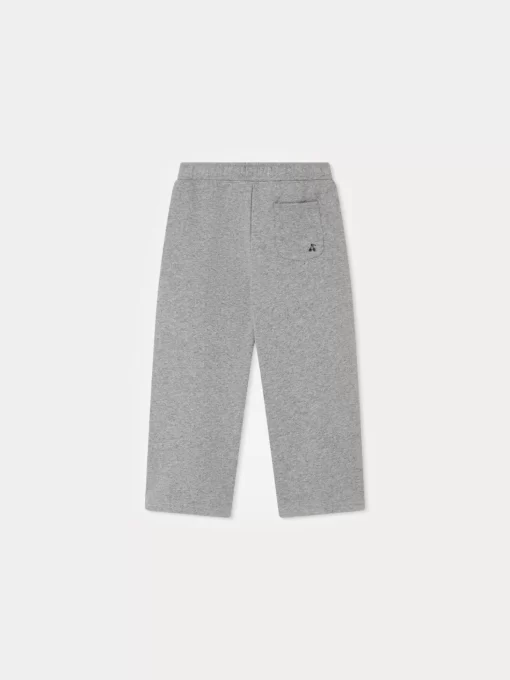 Child Bonpoint Bottoms | Dala Solid-Colored Sweat Pants Medium Heathered Gray