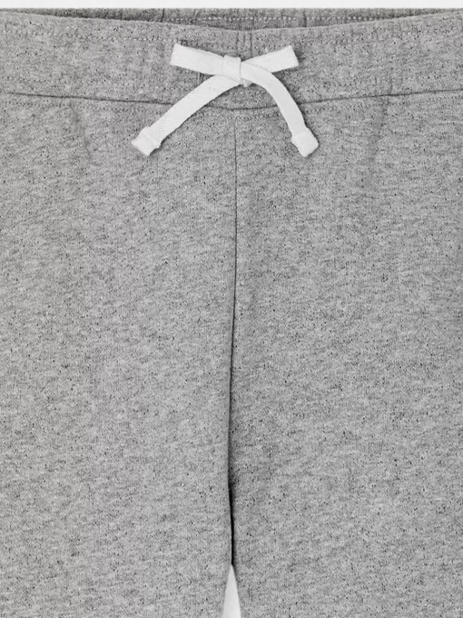 Child Bonpoint Bottoms | Dala Solid-Colored Sweat Pants Medium Heathered Gray