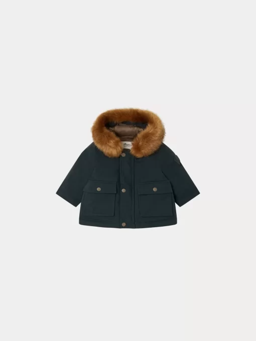 Newborn & Baby Bonpoint Outerwear | Dalexio Parka Thunder