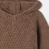 Newborn & Baby Bonpoint Outerwear | Dali Burnoose Praline