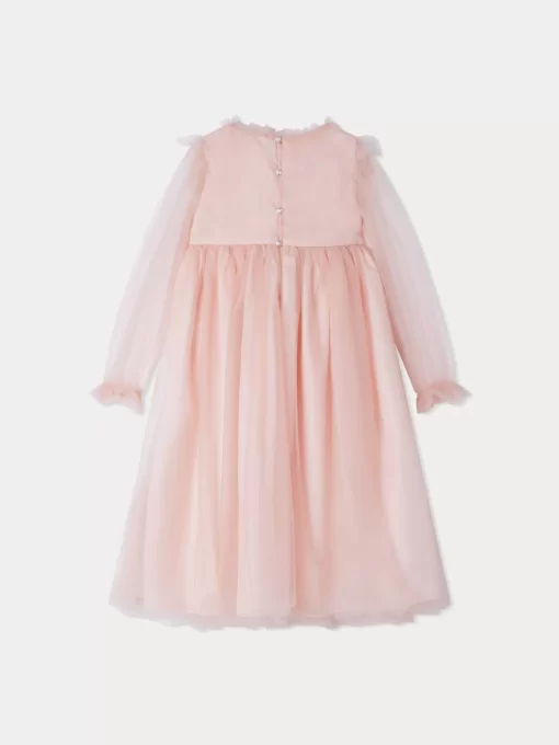 Child Bonpoint Dresses | Dalia Dress Faded Pink