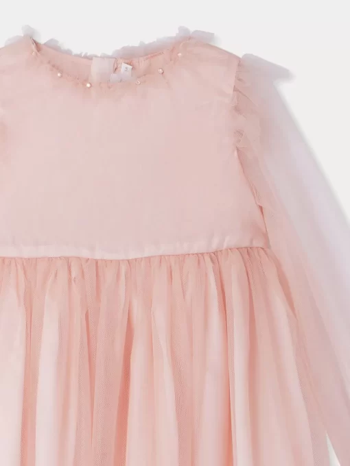Child Bonpoint Dresses | Dalia Dress Faded Pink