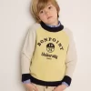 Child Bonpoint Cardigans And Sweaters | Damian Sweater Yellow