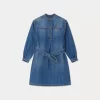 Child Bonpoint Dresses | Dana Dress Light Denim