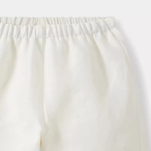 Newborn & Baby Bonpoint Bloomers, Shorts, And Pants | Dandy Pants Milk White