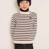 Child Bonpoint Cardigans And Sweaters | Dantes Sweater Navy Stripes