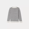 Child Bonpoint Cardigans And Sweaters | Dantes Sweater Navy Stripes