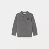 Child Bonpoint Cardigans And Sweaters | Darius Sweater Dark Heathered Gray
