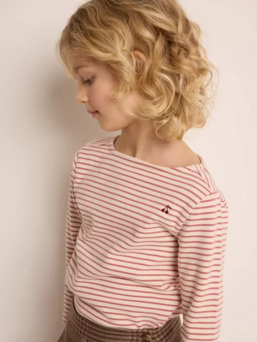 Child Bonpoint Tops | Dawn T-Shirt Strawberry
