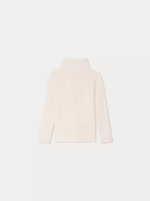 Child Bonpoint Tops | Delie Roll-Neck Sweater Camellia Pink