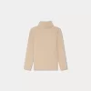 Child Bonpoint Tops | Delie Roll-Neck Sweater Natural