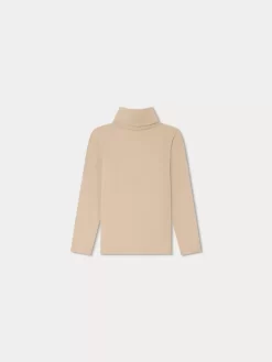 Child Bonpoint Tops | Delie Roll-Neck Sweater Natural