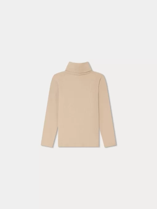 Child Bonpoint Tops | Delie Roll-Neck Sweater Natural