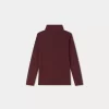 Child Bonpoint Tops | Delie Roll-Neck Sweater Plum