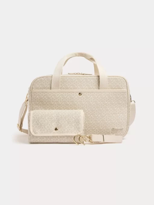 Newborn & Baby Bonpoint Childcare | Denver Baby Changing Bag Beige