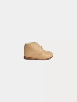 Newborn & Baby Bonpoint Shoes | Derbies Premiers Pas Joyau Tilleul