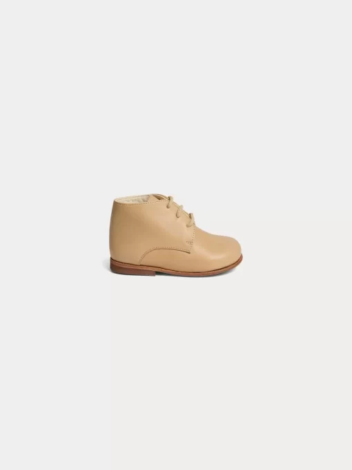 Newborn & Baby Bonpoint Shoes | Derbies Premiers Pas Joyau Tilleul