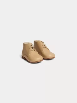 Newborn & Baby Bonpoint Shoes | Derbies Premiers Pas Joyau Tilleul