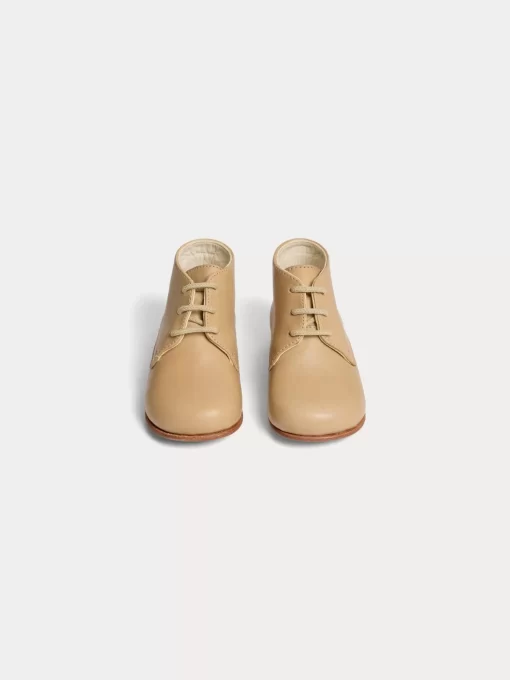 Newborn & Baby Bonpoint Shoes | Derbies Premiers Pas Joyau Tilleul
