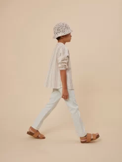 Child Bonpoint Bottoms | Dewey Pants Aqua Blue