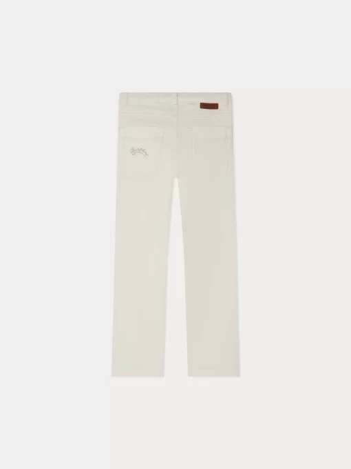 Child Bonpoint Bottoms | Dewey Pants Milk White