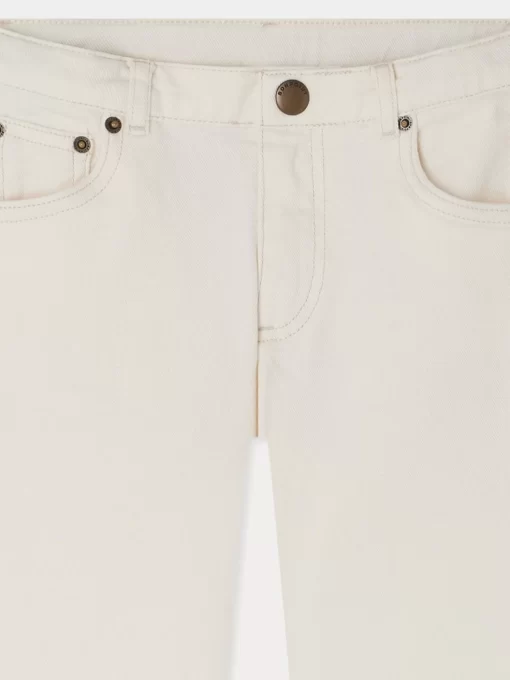 Child Bonpoint Bottoms | Dewey Pants Milk White