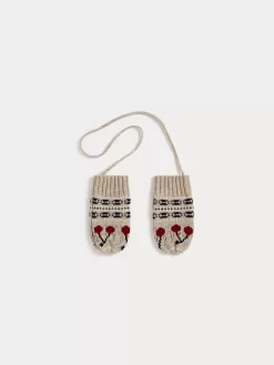 Child Bonpoint Accessories | Dhuri Mittens Alabaster White
