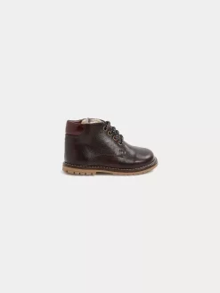 Newborn & Baby Bonpoint Shoes | Diego First-Step Derby Shoes Licorice
