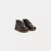 Newborn & Baby Bonpoint Shoes | Diego First-Step Derby Shoes Licorice