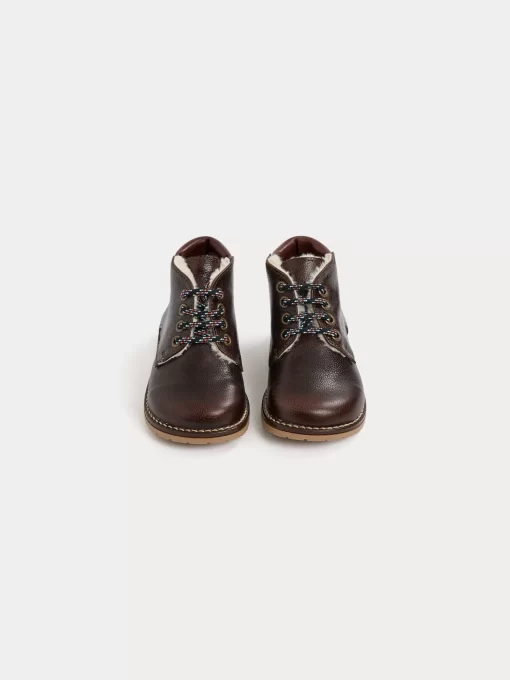 Newborn & Baby Bonpoint Shoes | Diego First-Step Derby Shoes Licorice