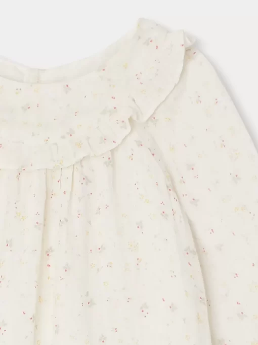 Newborn & Baby Bonpoint Dresses | Divina Dress Aqua Blue