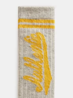 Child Bonpoint Socks And Underwear | Doby Socks Heathered Gray