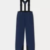 Child Bonpoint Bottoms | Dodji Ski Pants With Suspenders Ink