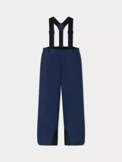 Child Bonpoint Bottoms | Dodji Ski Pants With Suspenders Ink