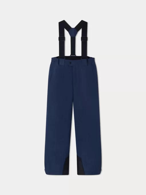 Child Bonpoint Bottoms | Dodji Ski Pants With Suspenders Ink