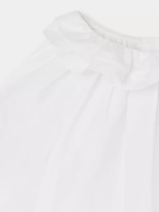 Newborn & Baby Bonpoint Tops | Dolci Blouse Milk White
