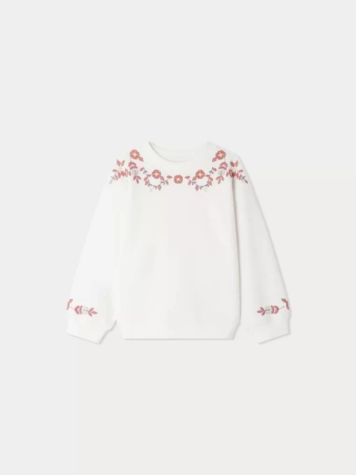 Child Bonpoint Sweatshirts | Dolores Sweatshirt Upb Ivory
