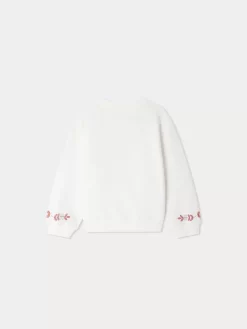 Child Bonpoint Sweatshirts | Dolores Sweatshirt Upb Ivory