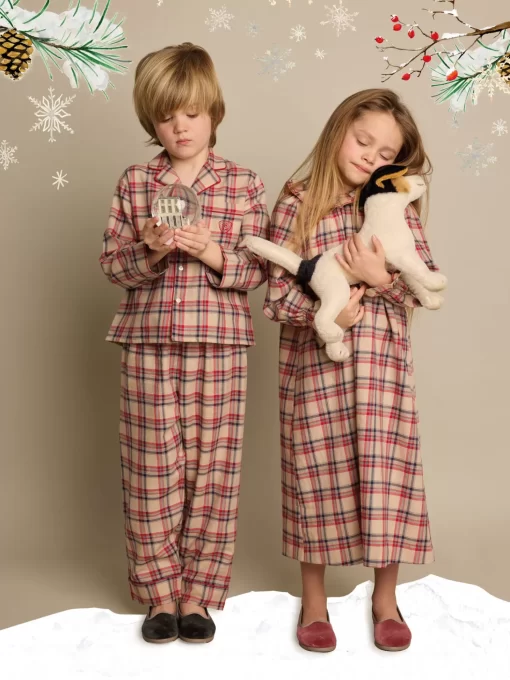 Child Bonpoint Pajamas | Dormeur Pajamas Cherry