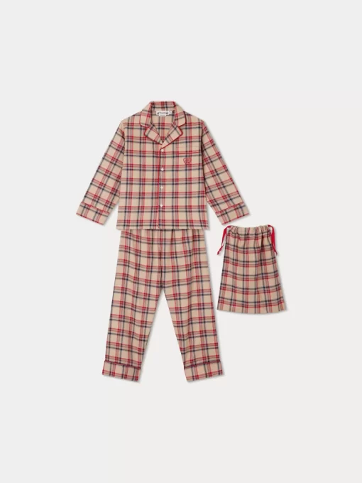 Child Bonpoint Pajamas | Dormeur Pajamas Cherry