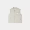 Child Bonpoint Coats And Outerwear | Doudoune Francisco Gris Clair