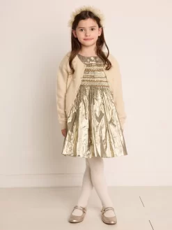 Child Bonpoint Dresses | Duchesse Dress Gold