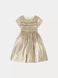 Child Bonpoint Dresses | Duchesse Dress Gold
