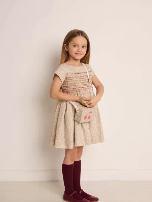 Child Bonpoint Dresses | Duchesse Dress Pink Flowers