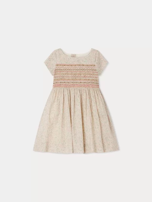 Child Bonpoint Dresses | Duchesse Dress Pink Flowers