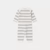 Newborn & Baby Bonpoint Sets And Jumpsuits | Ensemble Dini Gris Chine