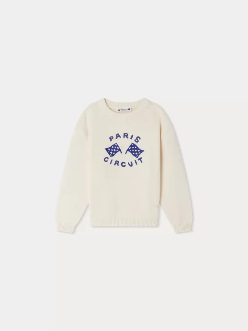 Child Bonpoint Cardigans And Sweaters | Fabion Sweater Ecru