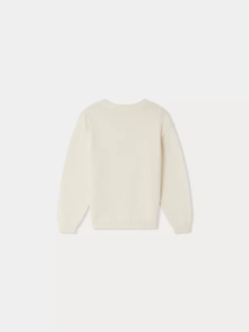 Child Bonpoint Cardigans And Sweaters | Fabion Sweater Ecru