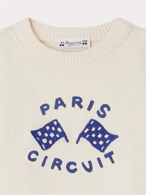 Child Bonpoint Cardigans And Sweaters | Fabion Sweater Ecru