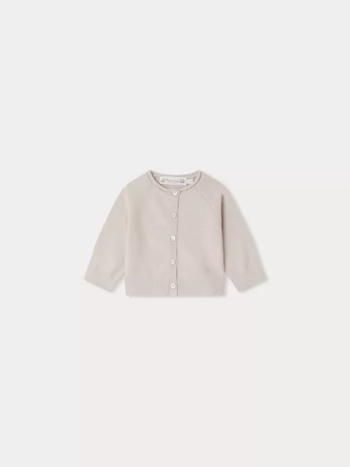 Newborn & Baby Bonpoint Sweaters And Cardigans | Fadi Cardigan Alabaster White